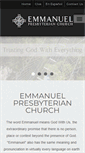 Mobile Screenshot of emmanuelarlington.org